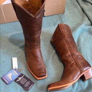 Twisted X Brown Heeled Boots